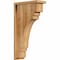 Ekena Millwork Pescadero Rough Sawn Corbel w/Backplate, Western Red Cedar, 6"W x 14"D x 26"H COR06X14X26PEC01RWR - alternate 1